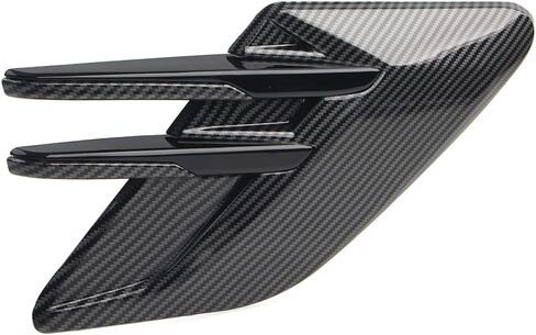 Gzyf Air Flow Pumper Side Side Vent Decal Cover Decoration ، Side Carbons Side Vent Flow Fender Sticker for Land Rover for Range Rover Sport L494 Daceelift Models 2018-2022 (ألياف الكربون) in Saudi Arabia