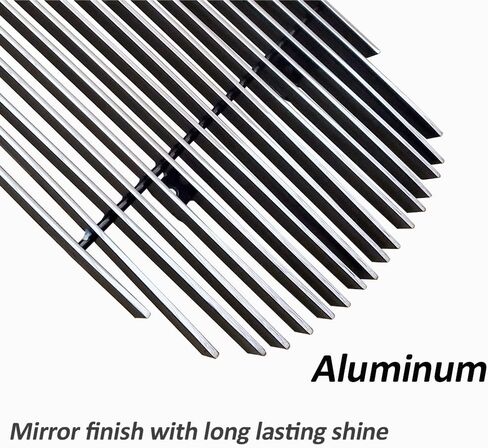 متوافق مع 1999-2002 GMC Sierra 1500 2500 2001-2006 GMC Yukon Billet Grille Insert Chrome 2003 04 05 in Saudi Arabia