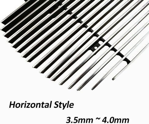 متوافق مع 1999-2002 GMC Sierra 1500 2500 2001-2006 GMC Yukon Billet Grille Insert Chrome 2003 04 05 in Saudi Arabia