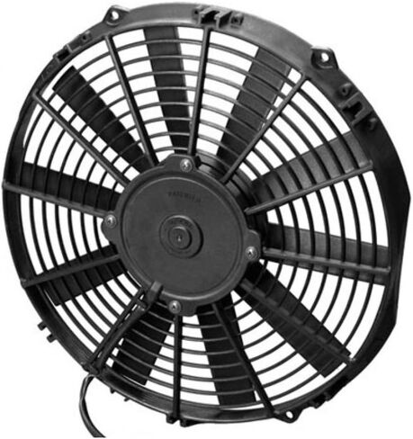 SPAL 30100384 Pusher Fan (12in ؛ لاستخدام W/ 15amp Fuse في 13V) ، 1 حزمة in Saudi Arabia