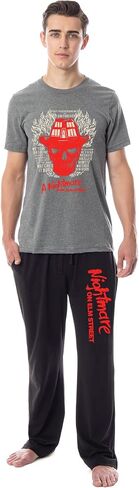 Intimo Nightmare on Elm Street Mens 'Freddy Krueger Fire Film Set Pajama set in Saudi Arabia