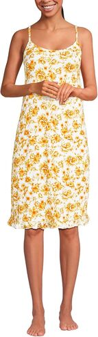 Lands' End Women's Cooling Knee Length Slip Nightgown in Saudi Arabia