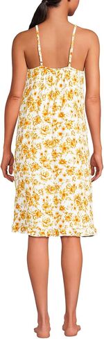 Lands' End Women's Cooling Knee Length Slip Nightgown in Saudi Arabia