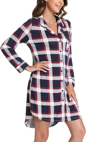 Wiwi Lightgowns للنساء Viscose من قميص النوم الطويل الخيزران S-XXL in Kuwait