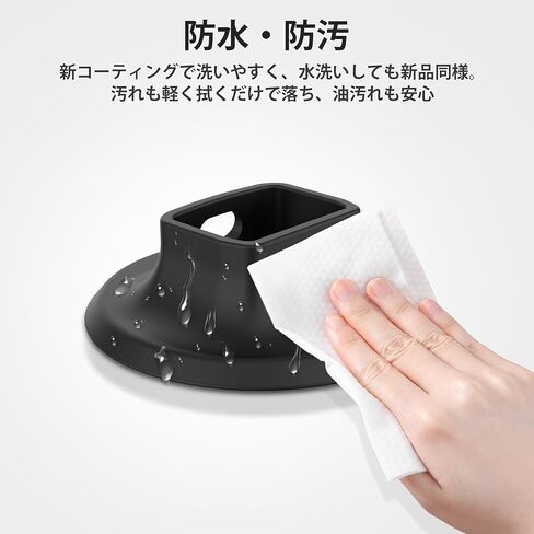 FiTSTILL Black Silicone Non-Slip Desktop Mount for DJI Osmo Pocket 3, Lightweight and Compact,with a Portable Charging Opening,Support Base OSMO Pocket 3 Accessories in Kuwait