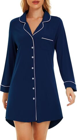 Wiwi Lightgowns للنساء Viscose من قميص النوم الطويل الخيزران S-XXL in Kuwait