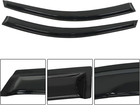 munirater Window Visors Vent Sun Shade Rain Guards Deflector Replacement for 2007 2008 2009 2010 2011 CR-V in Saudi Arabia