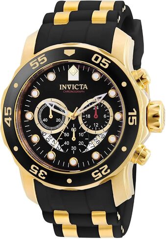 Invicta Men's 17566 Pro Diver Analog Display Swiss Quartz Black Watch in Kuwait