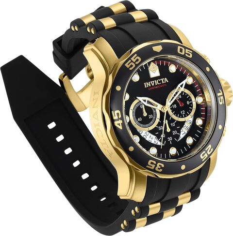 Invicta Men's 17566 Pro Diver Analog Display Swiss Quartz Black Watch in Kuwait