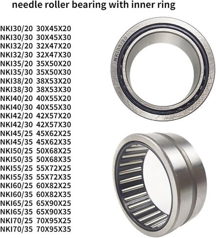 Needle Roller Bearing with Inner Ring NKI45/25 45/35 50/25 50/35 55/25 55/35 60/25 60/35 65/25 65/35 70/25 70/35(NKI50-35 50X68X35) in Saudi Arabia