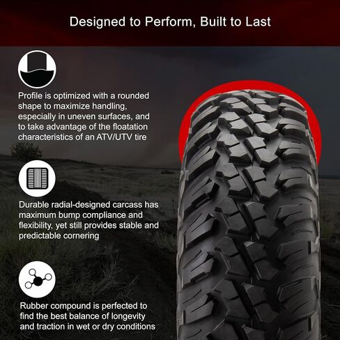 TUSK Terrabite® RYDIAL TYRE 29X11-14 متوسطة/صلبة التضاريس in Kuwait
