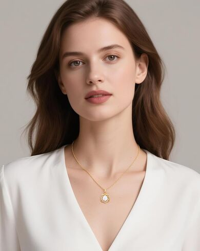 InfinityLove Heart Pendant Necklaces for Women, 2-5 Carat Moissanite Heart Necklace, Anniversary Birthday Christmas Valentine Engagements Mothers Day Jewelry for Wife Her Girlfriend Mom Daughter in Kuwait