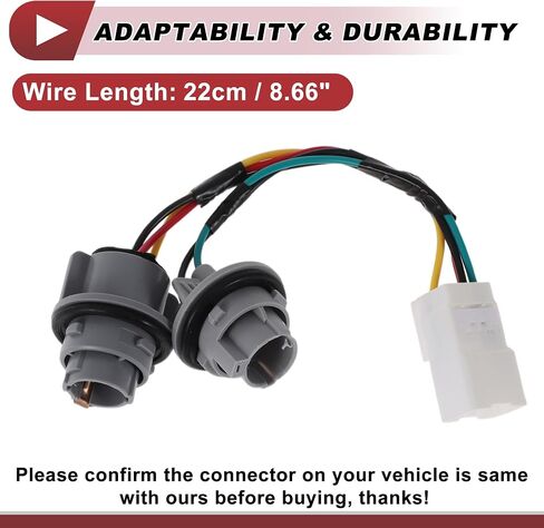 1 PC Tail Light Socket Wiring for Kia Forte 2017-2018 No.92470B0600/92470-B0600 LAMP Bulb Pigtain Connector in Saudi Arabia