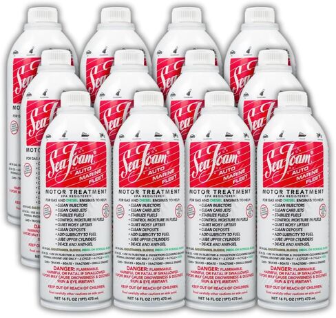 SF16 Motor Treatment – 16 oz Can – Fuel Injector Cleaner and Upper Engine Lubricant – Cleans Fuel System, Stabilizes Fuel, Reduces Engine Deposits – Gas & Diesel Additive | 3 Pack Special in Kuwait