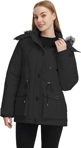 ZSHOW Women's Winter Coat Warm Quilted Puffer Jacket Thicken Parka with Removable Hood (Regular and Plus Size) in Kuwait