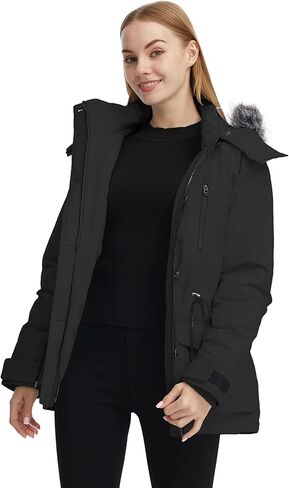 ZSHOW Women's Winter Coat Warm Quilted Puffer Jacket Thicken Parka with Removable Hood (Regular and Plus Size) in Kuwait