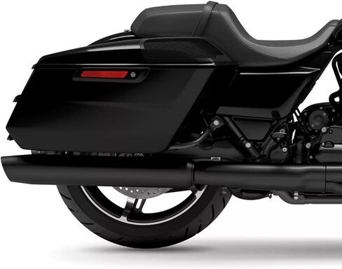 TCT-MOTORPARTS VIVID BLACK 6x9 Saddlebag Mepaler Lids Fit for Harley Cvo Road Street Glide 2023-2025 FLHX FLTRX FLTRXSTSE 2024-2025 Street Glide Ultra Flhxu in Kuwait
