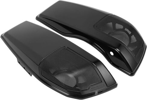 TCT-MOTORPARTS VIVID BLACK 6x9 Saddlebag Mepaler Lids Fit for Harley Cvo Road Street Glide 2023-2025 FLHX FLTRX FLTRXSTSE 2024-2025 Street Glide Ultra Flhxu in Kuwait