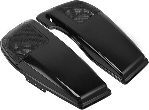TCT-MOTORPARTS VIVID BLACK 6x9 Saddlebag Mepaler Lids Fit for Harley Cvo Road Street Glide 2023-2025 FLHX FLTRX FLTRXSTSE 2024-2025 Street Glide Ultra Flhxu in Kuwait