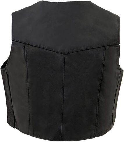 Milwaukee Leather Kids Kids-Boys Classic Biker Style Style Potorcycle Leather Sest (تمامًا مثل الآباء) in Saudi Arabia