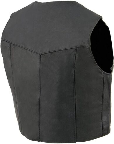 Milwaukee Leather Kids Kids-Boys Classic Biker Style Style Potorcycle Leather Sest (تمامًا مثل الآباء) in Saudi Arabia