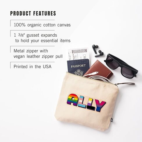 حليف الصحافة الفانوس ، فخر ، حقيبة سحاب قطنية 100 ٪ ، ملحق السفر ، حقيبة الذهاب in Kuwait