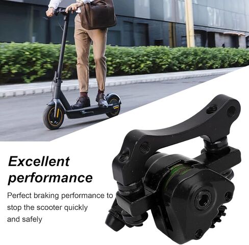 HEEPDD Electric Scooter Brake Disc Device, Easy Installation Aluminum Alloy Electric Scooter Brake Caliper 10 Inch, for Replacement Parts in Saudi Arabia