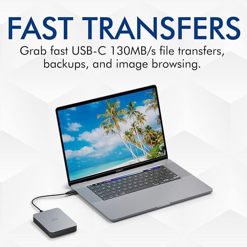 محرك الأقراص المحمول LaCie Mobile Drive SECURE 1 تيرابايت SSD محمول - رمادي فلكي، USB-C 3.2، لأجهزة الكمبيوتر الشخصية وأجهزة Mac، مواد معاد تدويرها، مع خطة Adobe All Apps وخدمات الإنقاذ (STKH1000800) in Saudi Arabia
