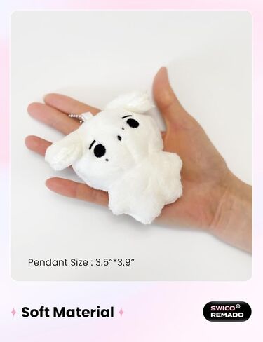Cute Cartoon Animal Keychains Car Key Handbag Wallet Tote Bag Pendant for Women in Saudi Arabia