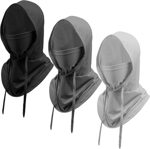3 Pack Cooling Balaclava Mask for Men Women - Sun UV Protection Hood Face Cover for Cycling Skiing Fishing Motorcycle Breathable Full Head Pasamontañas in Saudi Arabia
