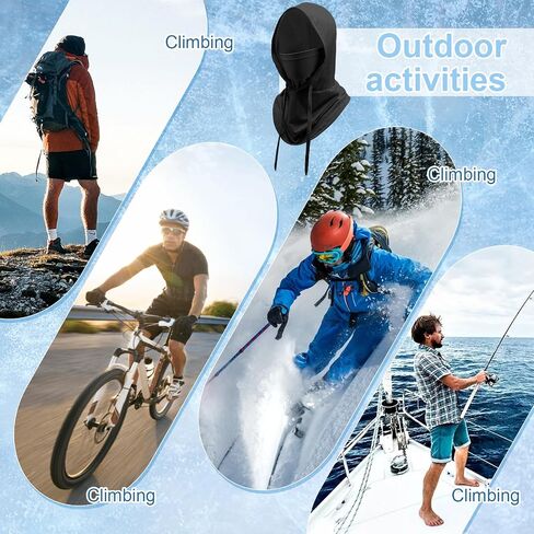 3 Pack Cooling Balaclava Mask for Men Women - Sun UV Protection Hood Face Cover for Cycling Skiing Fishing Motorcycle Breathable Full Head Pasamontañas in Saudi Arabia