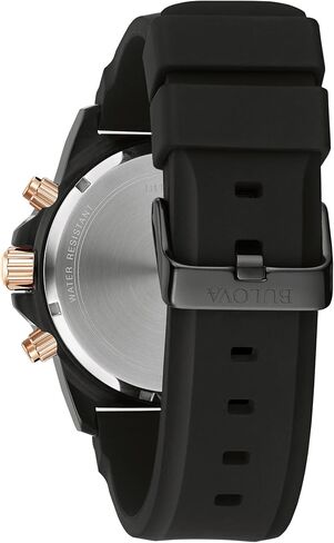 سلسلة النجوم البحرية للرجال في Bulova A Black and Gold Ion المقاوم للصدأ المصنوعة من الفولاذ المقاوم للصدأ 6 يوني in Saudi Arabia