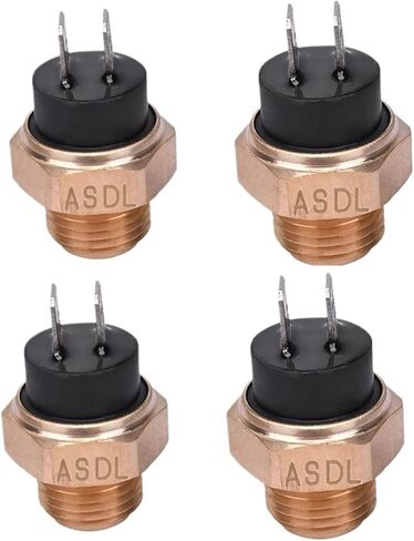 1/2/4 PCS دراجة نارية مروحة الرادياتير مروحة التبديل الحرارية المحرك الحراري المستشعر لـ Honda CH125/CD/CF/G/Spacy - لائحة تبريد المحرك المتوافقة (2PCs) in Kuwait