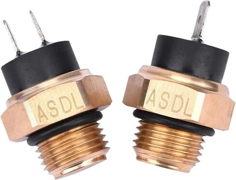 1/2/4 PCS دراجة نارية مروحة الرادياتير مروحة التبديل الحرارية المحرك الحراري المستشعر لـ Honda CH125/CD/CF/G/Spacy - لائحة تبريد المحرك المتوافقة (2PCs) in Kuwait