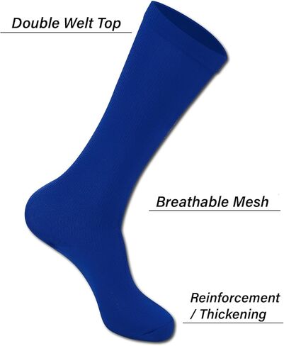 Boy Baseball/Softball Socks & Belt Set ، جوارب كرة القدم للشباب (3 أزواج من الجوارب وحزام واحد in Kuwait