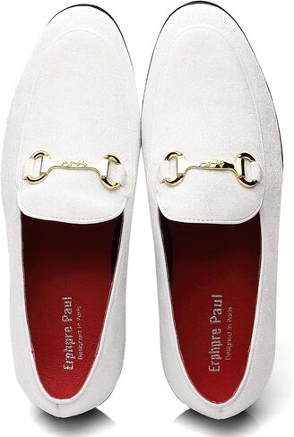 Men's Velvet Loafers Wedding Party Prom Homecoming Shoes in Kuwait