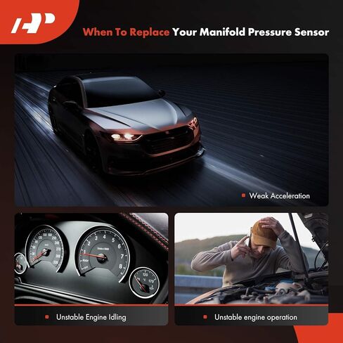 A-Premium Air Pressure Sensor [3 Pins] Compatible with Peterbilt & Kenworth & Freightliner & Volvo in Saudi Arabia