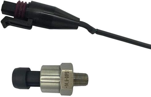 -14.5-30PSI Vacuum Pressure Sensor Transducer Sensor for Oil Fuel Air Water Stainless in Kuwait