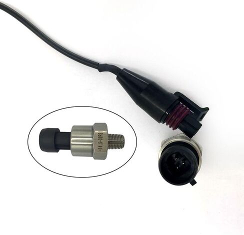 -14.5-30PSI Vacuum Pressure Sensor Transducer Sensor for Oil Fuel Air Water Stainless in Kuwait