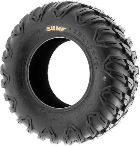 SUNF 27X11R12 ATV UTV TYRE 27X11X12 فضفاضة على الصلب 6 PR A043 - زوج 2 in Saudi Arabia