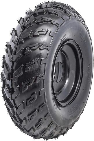 Pack of 2 ATV Tires 23x7-10 Wheels with Rims | Tubeless tire for Go Kart UTV Quad Bike in Saudi Arabia