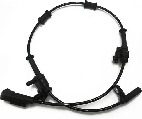 Front Left or Right ABS Wheel Speed Sensor Compatible with Chrysler 2015-2020 300 Replacement for Dodge 2015-2020 Challenger 2015-2020 Charger V6 V8 3.6L 5.7L 6.2L 6.4L Replaces 68199987AC in Saudi Arabia