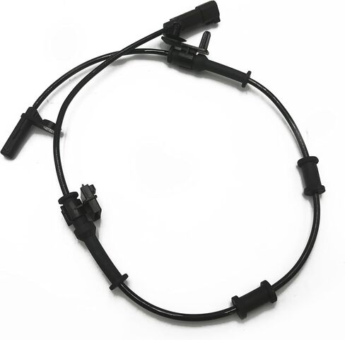 Front Left or Right ABS Wheel Speed Sensor Compatible with Chrysler 2015-2020 300 Replacement for Dodge 2015-2020 Challenger 2015-2020 Charger V6 V8 3.6L 5.7L 6.2L 6.4L Replaces 68199987AC in Saudi Arabia