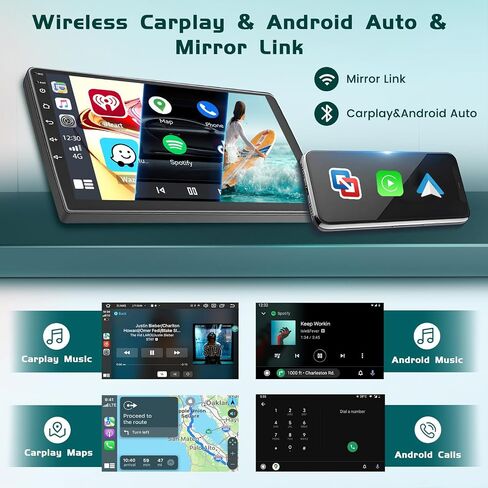 Hikity 4+64G Android 13 Carplay Stereo for 2011-2013 Hyundai Elantra Radio, 9 Inch IPS Touch Screen Radio, Wireless Carplay Android Auto, Bluetooth GPS WiFi 36EQ DSP FM RDS SWC+Mic, AHD Backup Cam in Saudi Arabia