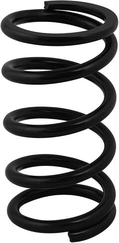 QA1® Spring, Cr-Si HIGH® Travel 2-1/2" Id, 7" X 450 Lbs/In. BLACK® Pwdr Coat in Saudi Arabia