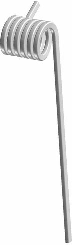 Polaris Snowmobile Torsion Spring Trap, Left, Black, Genuine OEM Part 7045225-329, Qty 1 in Saudi Arabia