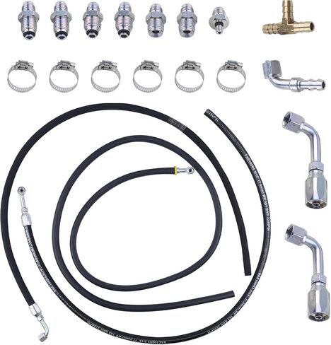 VKS Universal Teenering Hose Hookup Kit for Hydroboost Power Brake Booster مع جميع الملحقات in Saudi Arabia