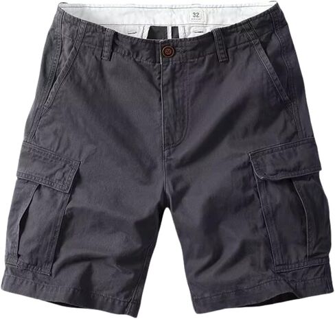 JiXiang Men Cargo Shorts with Pockets Casual Knee Length Lightweight Shorts Stretch Outdoor Hiking Travel Work Short Pants in Saudi Arabia