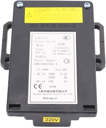 1PCS SEEDATAR SPEED SPETTER SWITCH SWITCH SLENOID VALVE XS1-23 AC220V XS2-23 DUBLE-CONTACT DC24V (XS2 23 DC24V) in Kuwait