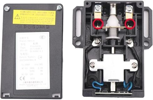 1PCS SEEDATAR SPEED SPETTER SWITCH SWITCH SLENOID VALVE XS1-23 AC220V XS2-23 DUBLE-CONTACT DC24V (XS2 23 DC24V) in Kuwait